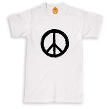 Load image into Gallery viewer, Retro Peace Sign CND Logo Hippy Unisex Kids Adults T-Shirt Top Tee
