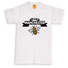 Load image into Gallery viewer, Love Manchester Proud Mancunian Pride Unisex Manc T-Shirt Manny
