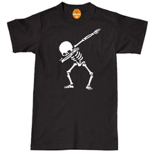 Load image into Gallery viewer, Skeleton Dab Halloween T-Shirt Tee Skull Scary Kids Costume Fancy Dress Top New
