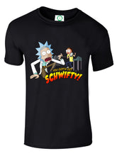 Load image into Gallery viewer, Rick and Morty Mens T-shirt. Funny. You Gotta Get Schwifty.
