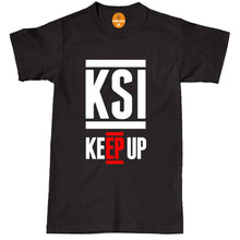 Load image into Gallery viewer, KSI Keep Up T-Shirt Sidemen YouTube Kids Adults Army FIFA Gaming Vlog Cool Gift
