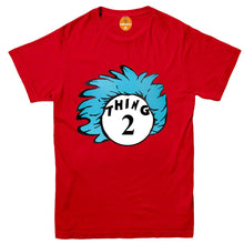 Load image into Gallery viewer, Thing One and Thing Two  Dr. Seuss Crewneck T-Shirt
