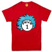 Load image into Gallery viewer, Thing One and Thing Two  Dr. Seuss Crewneck T-Shirt
