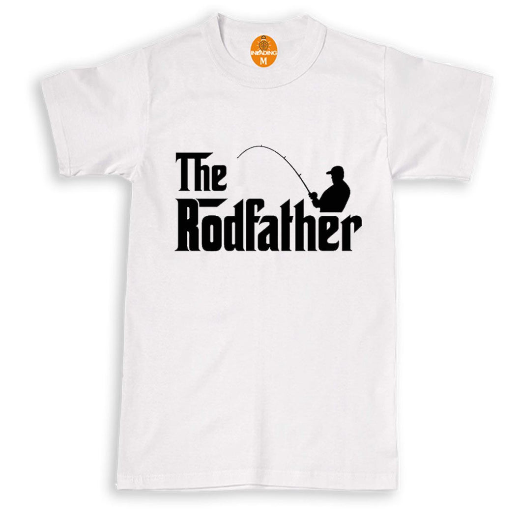 The Rodfather Funny Fishing T-Shirt Fisherman Gift