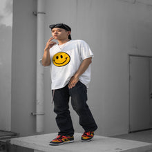 Load image into Gallery viewer, Acid Smiley Face Yellow Adults and Kids Unisex T-shirt
