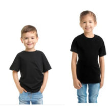 Load image into Gallery viewer, Kids Plain Crewneck T-Shirts For Age 3-13Years
