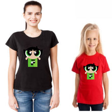 Load image into Gallery viewer, Powerpuff Girl Classical Crew Neck  T-shirt
