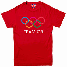 Load image into Gallery viewer, Team GB Olympic T-Shirt Crewneck Crewneck Unisex Classical Short Sleeve Top
