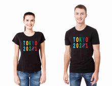 Load image into Gallery viewer, Tokyo Olympics 2021 T-Shirt  Crewneck Unisex Classical Short Sleeve Top
